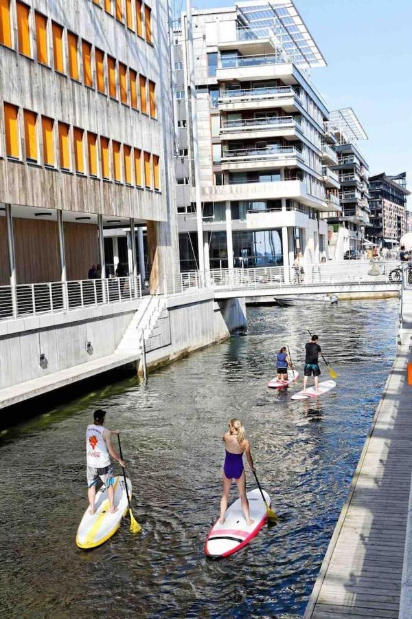 Exclusive Apartment, Sea View To Oslo Fjord, Located On Water In Oslo Center Экстерьер фото